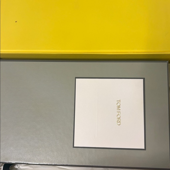 Tom Ford Black and Tan Zebra Sandals with Gold Accent - Picture 2 of 6